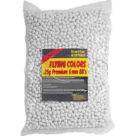 Flying Colors .25gr White 4000ct BBs  