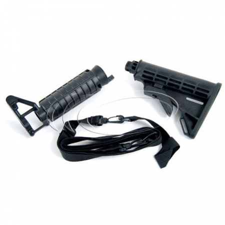 US Army Alpha Black 3pc Paintball Tactical Mod Kit  