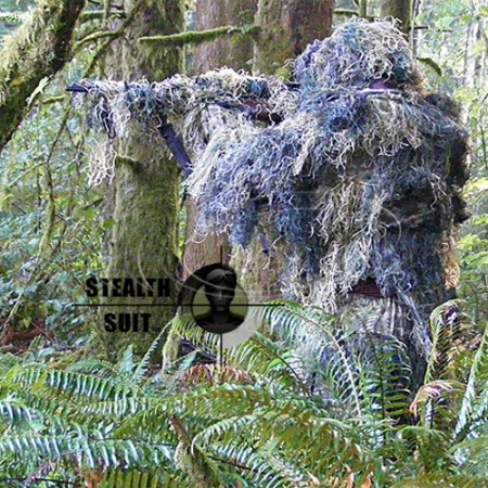 Ghillie Suit with Weapon Cover - Woodland
