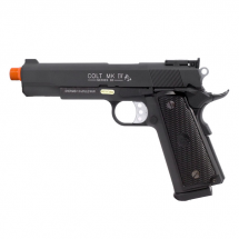 Colt 1911 Mk IV Metal Body Gas Blowback Airsoft Pistol  
